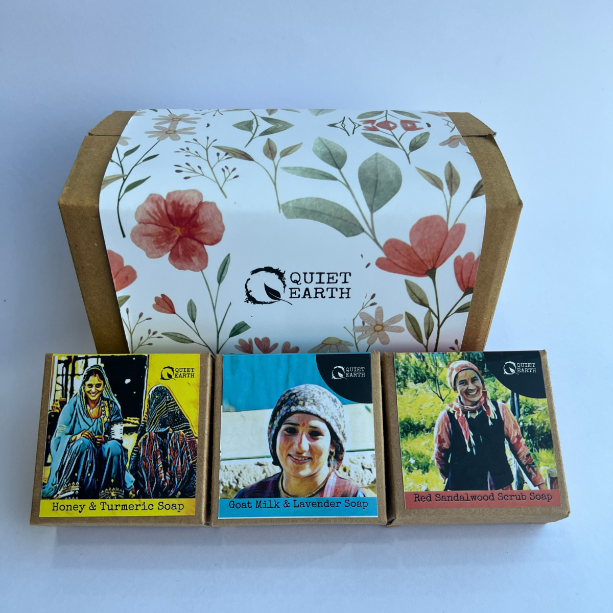 Organic Soaps Pack Of 3 Kit , 3x100g