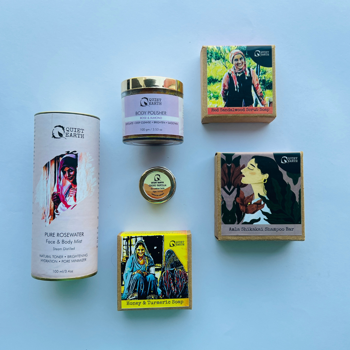 Quiet Earth Pack of 6 Gift Set